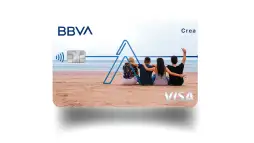Tarjeta de crédito BBVA Crea: comienza tu historial con tecnología y respaldo